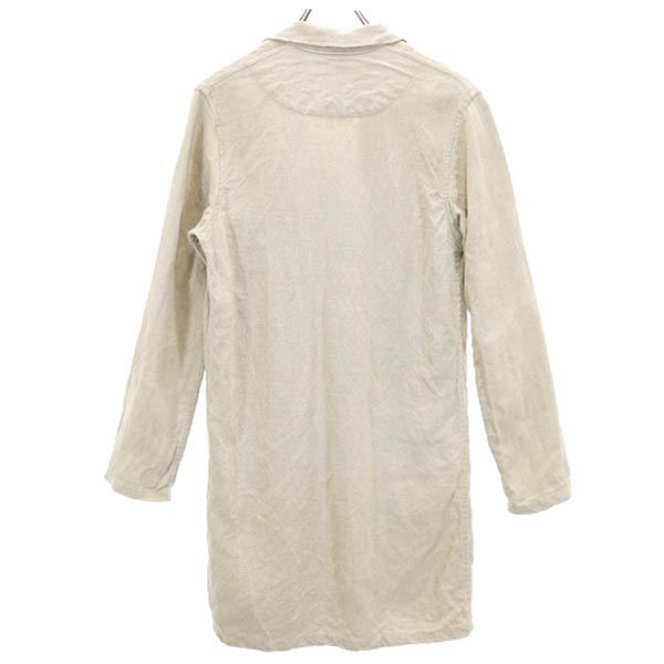 SABRE サーブル フランス製 シャツワンピース 38 ベージュ レディース