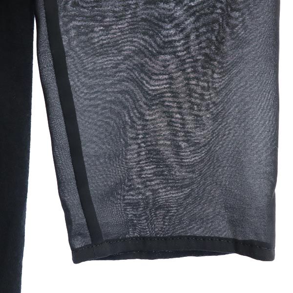 FOXEY NEW YORK フォクシーニューヨーク 日本製 長袖 ワンピース 38 黒 レディース