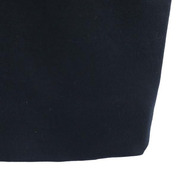 KARL LAGERFELD カールラガーフェルド 半袖 タイト ワンピース 40 黒×茶 レディース