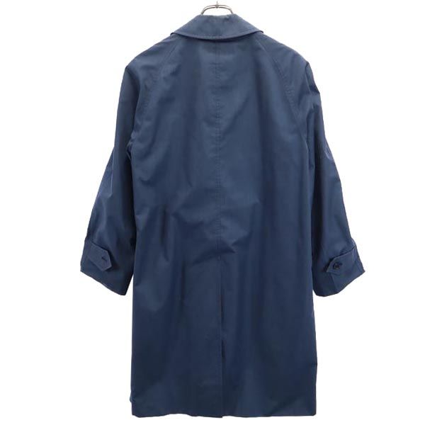 Burberrys バーバリーズ 80s 90s イギリス製 ステンカラーコート 紺 メンズ