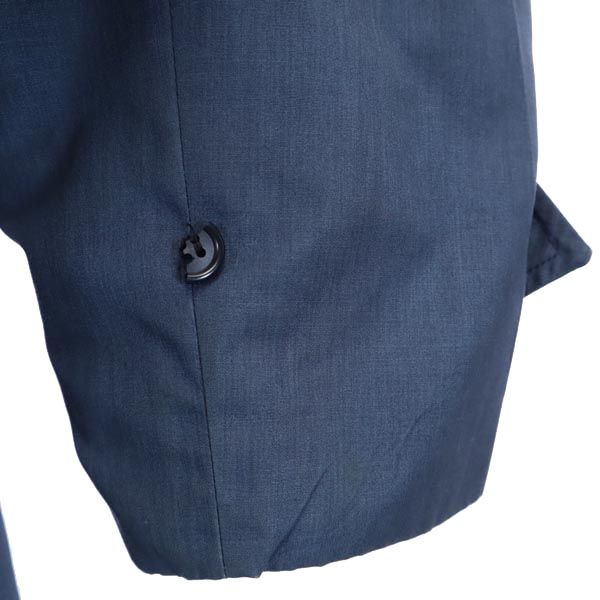 Burberrys バーバリーズ 80s 90s イギリス製 ステンカラーコート 紺 メンズ