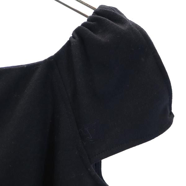 DIANE VON FURSTENBERG ダイアンフォンファステンバーグ 半袖 ワンピース 2 黒 レディース