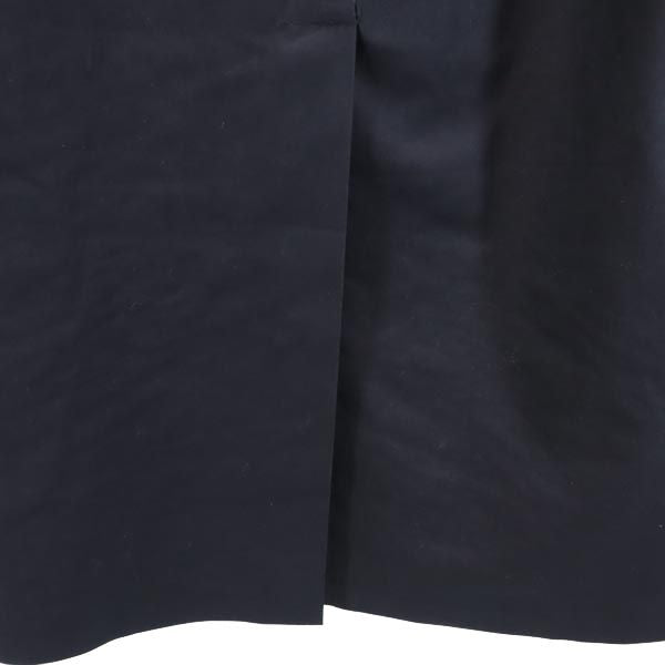 Mackintosh マッキントッシュ ステンカラーコート 34 黒 ハンドメイド レディース