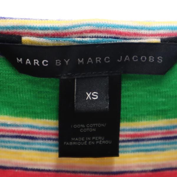 MARC BY MARC JACOBS マークバイマークジェイコブス ボーダー ノースリーブ ワンピース XS レディース