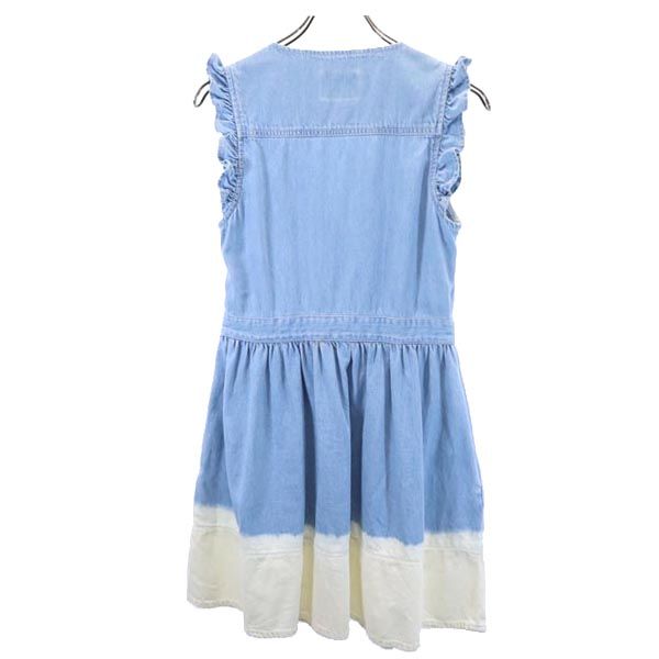 Kate Spade ケイトスペード ノースリーブ デニム ワンピース 4 レディース
