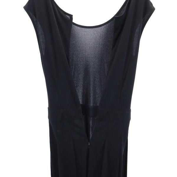 BURBERRY バーバリー 三陽商会 ノースリーブ ワンピース 38 黒 レディース