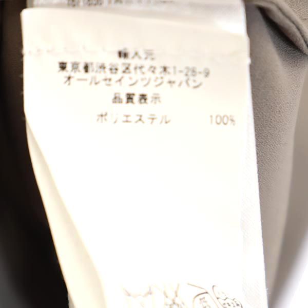 ALLSAINTS オールセインツ ノースリーブ シャツワンピース UK4(US0) ベージュ系 レディース