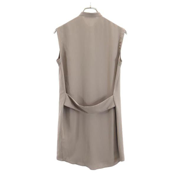 ALLSAINTS オールセインツ ノースリーブ シャツワンピース UK4(US0) ベージュ系 レディース