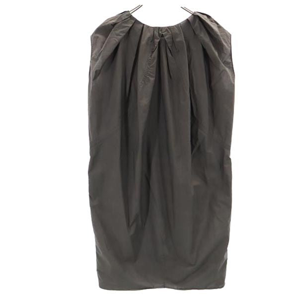 MARNI マルニ ノースリーブ ワンピース 38 グレー系 レディース