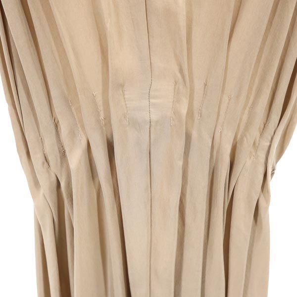 SEE BY CHLOE シーバイクロエ ノースリーブ ワンピース US2 ベージュ系 ウエストリボン レディース