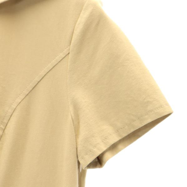 Burberrys Blue label バーバリーズブルーレーベル 半袖 ストレッチ スッキパー ワンピース 38 ベージュ レディース