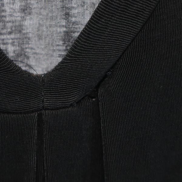 β ベータ 7分袖 ワンピース 40 黒系 レディース