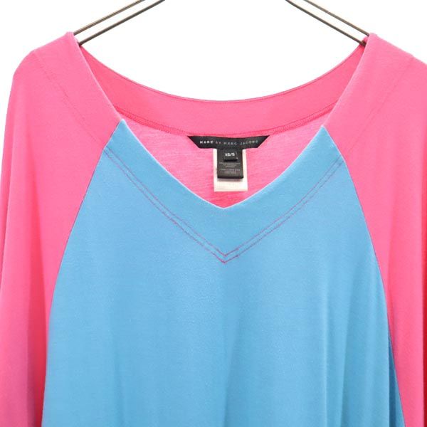 MARC BY MARC JACOBS マークバイマークジェイコブス ノースリーブ ワンピース XS ピンク系 チュニック レディース