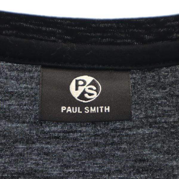 PS Paul Smith ピーエスポールスミス 日本製 総柄 半袖 ワンピース XL ウエストリボン レディース