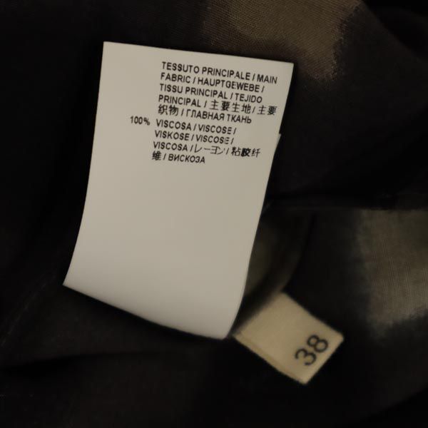 マルニ ノースリーブ ワンピース 38 グレー系 MARNI バックジップ レディース