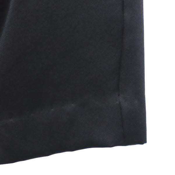 VIVIENNE TAM ヴィヴィアンタム シルク ノースリーブ ワンピース 1 ブラック系 バックジップ レディース