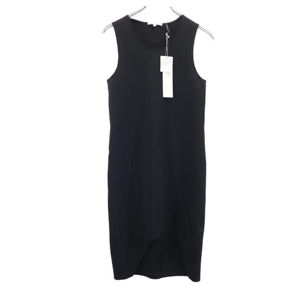 未使用 HELMUT LANG ヘルムートラング ノースリーブ ワンピース S ブラック系 レディース