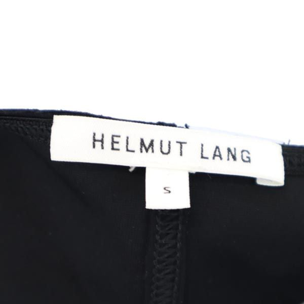 未使用 HELMUT LANG ヘルムートラング ノースリーブ ワンピース S ブラック系 レディース