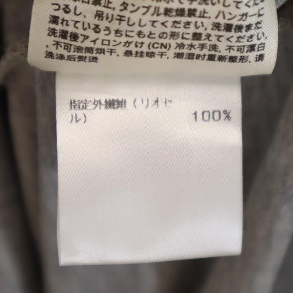 ACNE STUDIOS アクネストゥディオズ ノースリーブ アシンメトリー ワンピース XS ライトグレー レディース