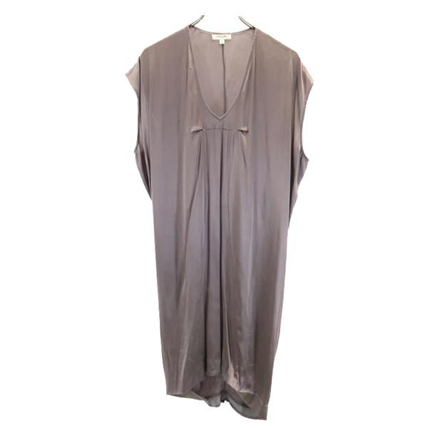 HELMUT LANG ヘルムートラング ノースリーブ ワンピース 2 パープル系 レディース