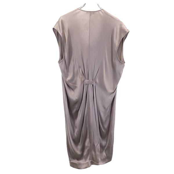 HELMUT LANG ヘルムートラング ノースリーブ ワンピース 2 パープル系 レディース