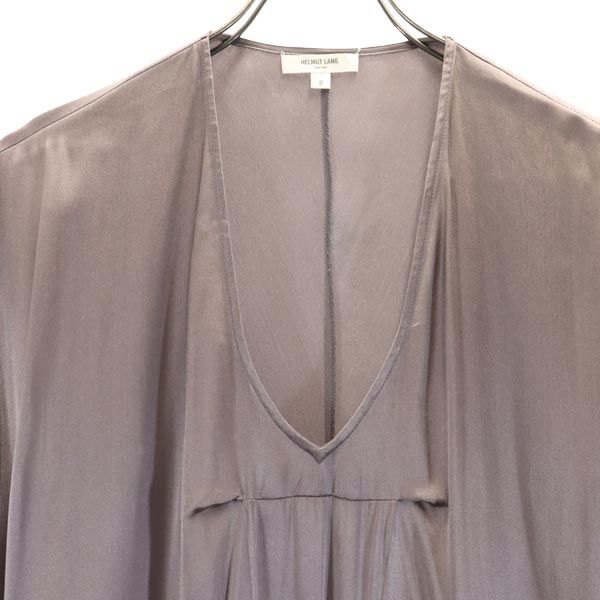 HELMUT LANG ヘルムートラング ノースリーブ ワンピース 2 パープル系 レディース