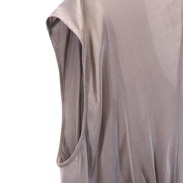 HELMUT LANG ヘルムートラング ノースリーブ ワンピース 2 パープル系 レディース