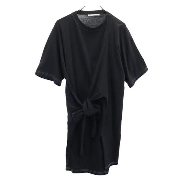 ACNE STUDIOS アクネストゥディオズ 半袖 デザイン ワンピース XS ブラック系 レディース