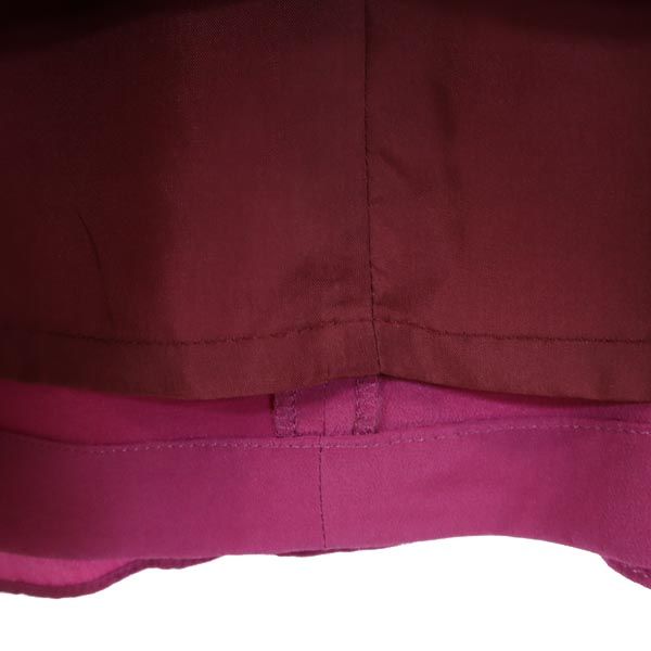 Diagram ダイアグラム シルク キャミワンピース 36 パープル系 バックジップ レディース