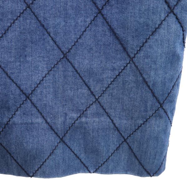 ケイトスペード 半袖 ワンピース 4 ブルー系 Kate Spade バックジップ レディース