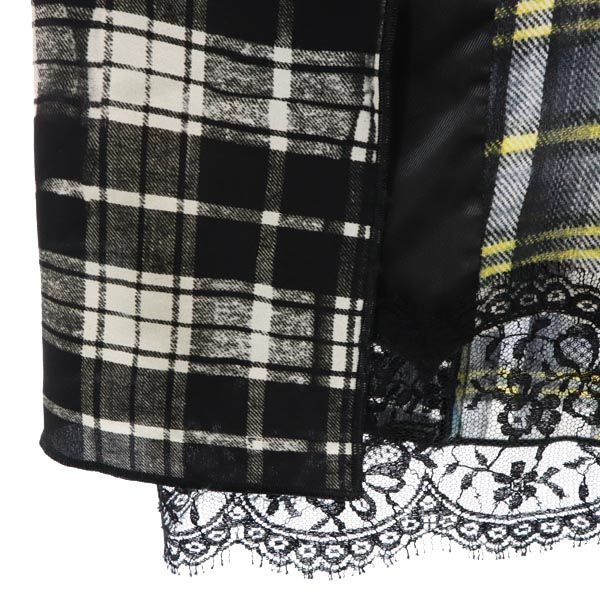 MARC JACOBS マークジェイコブス チェック柄 ノースリーブ ワンピース 12 レディース