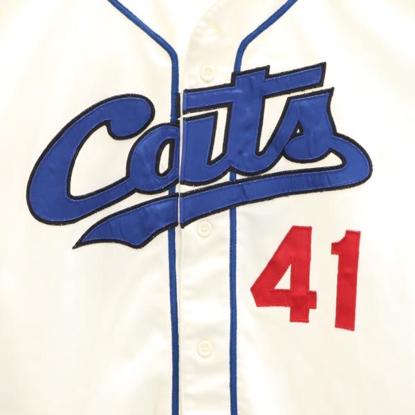 Uniforms Express Cats 半袖 Tシャツ XL ホワイト系 野球 メンズ