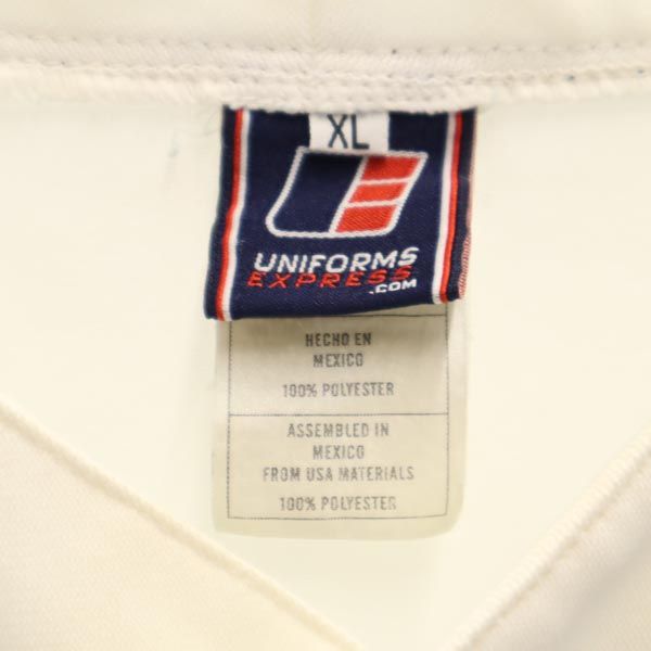 Uniforms Express Cats 半袖 Tシャツ XL ホワイト系 野球 メンズ