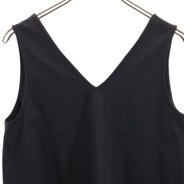 Ron Herman ロンハーマン 日本製 ノースリーブ ワンピース S 黒 レディース