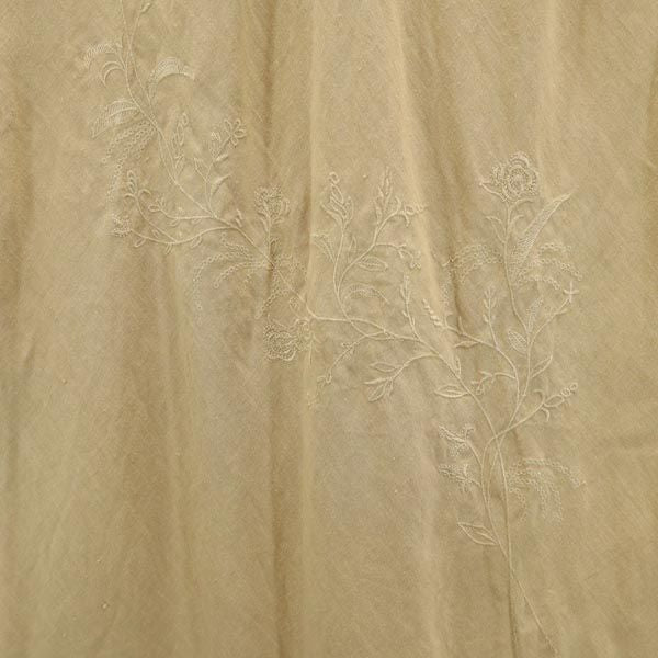 Burberrys バーバリーズ 90s リネン ノースリーブ ワンピース 40 ブラウン系 レディース