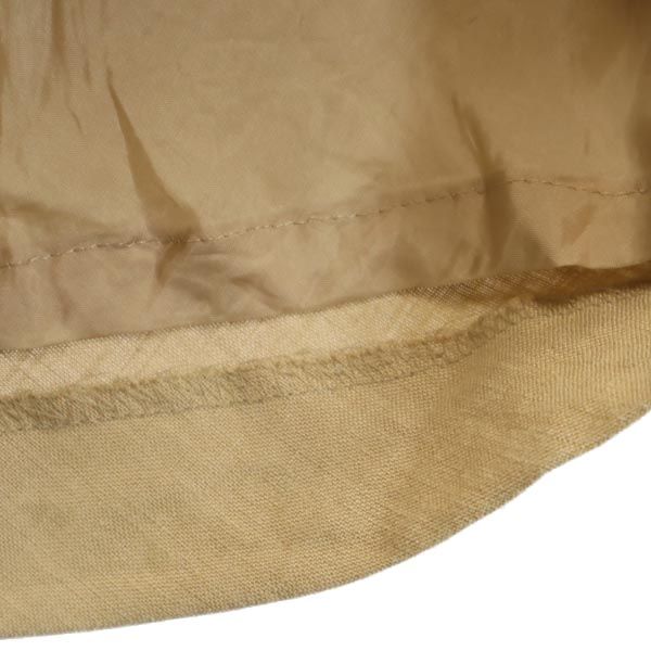 Burberrys バーバリーズ 90s リネン ノースリーブ ワンピース 40 ブラウン系 レディース