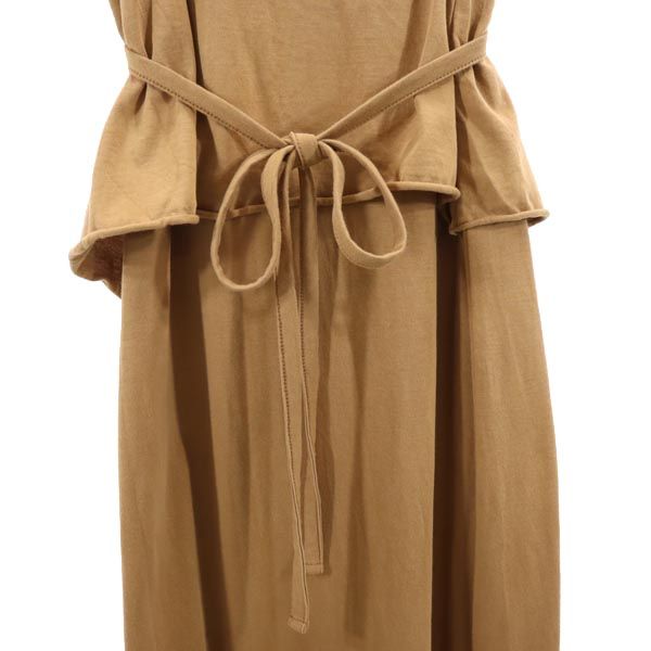 AMERI UNDRESSED アメリ アシンメトリー キャミワンピース ブラウン系 レディース