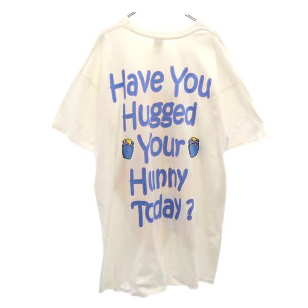 ディズニー 90s USA製 オールド プーさん 半袖 Tシャツ ONESIZE ホワイト Disney メンズ