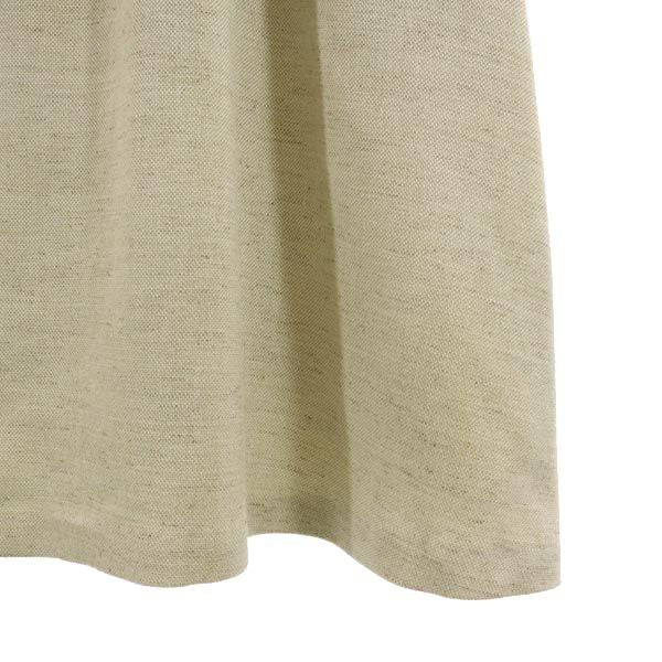 23ku 23区 ノースリーブ ワンピース 40 ベージュ系 バックジップ レディース