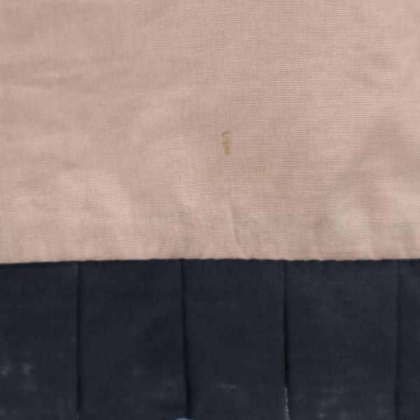 MAX&CO マックスアンドコー シルクブレンド ノースリーブ ミニワンピース 38 ネイビー系 インナー付き レディース