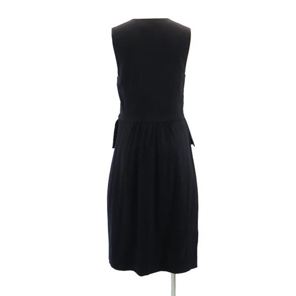 SEE BY CHLOE シーバイクロエ ノースリーブ デザイン カットソー 36 ブラック系 レディース