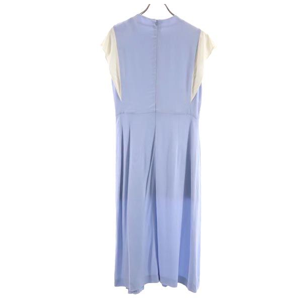 MIUMIU ミュウミュウ イタリア製 半袖 フレンチスリーブ ワンピース 44 ブルー系 レディース