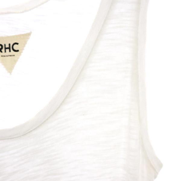 Ron Herman ロンハーマン 日本製 ノースリーブ ワンピース XS 白 レディース