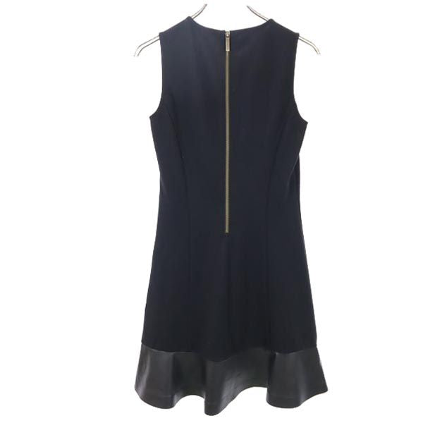 MICHAEL MICHAEL KORS マイケルマイケルコース ノースリーブ ワンピース S 黒 レディース