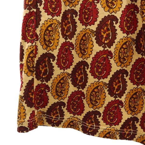 MAX MARA マックスマーラ 総柄 ノースリーブ ワンピース S ブラウン系 レディース