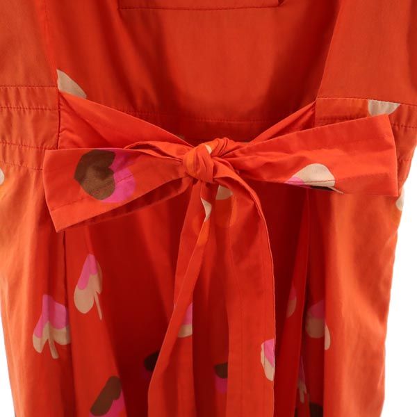 MARC BY MARC JACOBS マークバイマークジェイコブス ハート ノースリーブ ハート ワンピース 2 レッド チュニック レディース