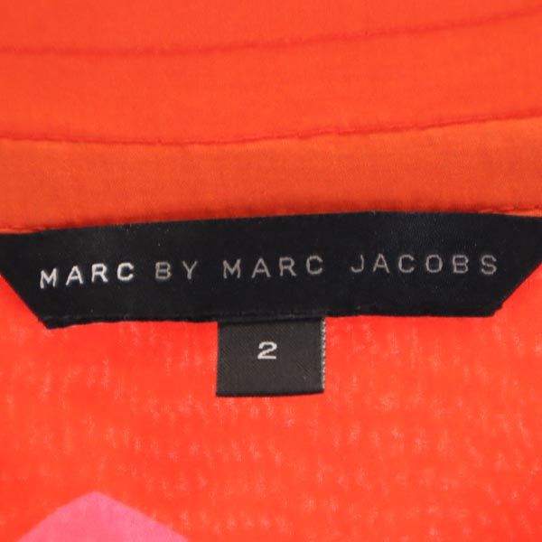 MARC BY MARC JACOBS マークバイマークジェイコブス ハート ノースリーブ ハート ワンピース 2 レッド チュニック レディース