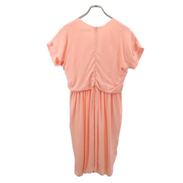 SEE BY CHLOE シーバイクロエ 半袖 ワンピース USA4 サーモンピンク レディース
