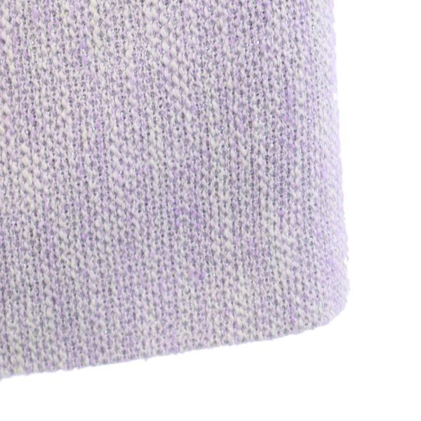 ARMANI COLLEZIONI アルマーニコレッツォーニ イタリア製 ミニ丈 タイトスカート 40 パープル系 バックジップ レディース