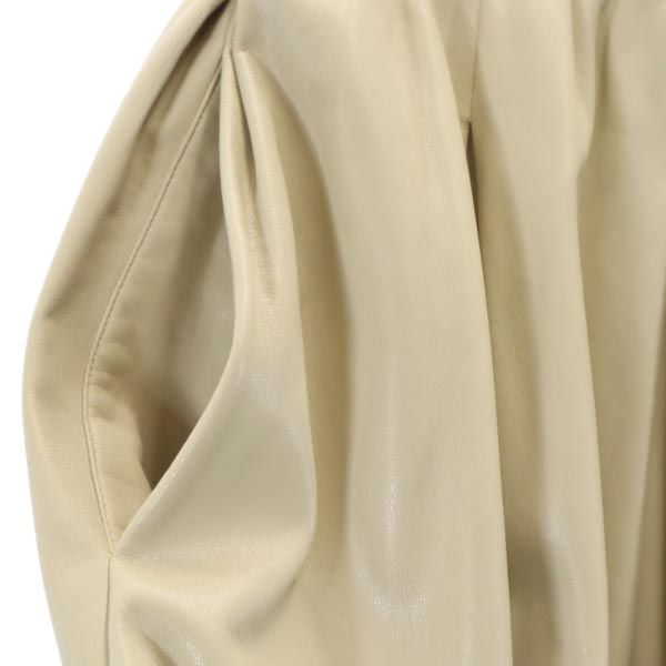 FOXEY NEW YORK フォクシーニューヨーク 日本製 ミディ丈 ギャザースカート F ベージュ系 レディース